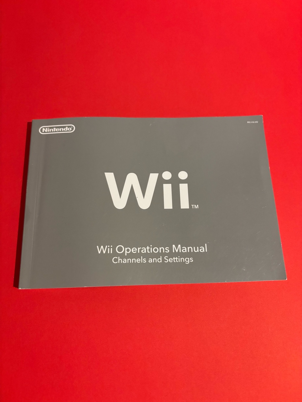 Nintendo Wii Operations Manual